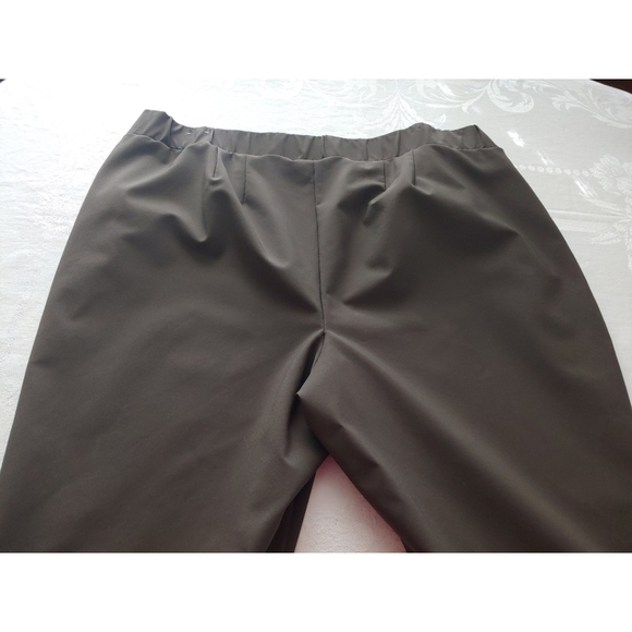 Lane Bryant Brown Pull On Stretchy Pants Size  26 EUC - Picture 8 of 10
